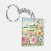 Porte-clés Gerbera Daisy Field & Citation (Devant gauche)