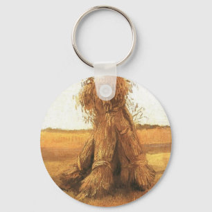 Porte-clés Gerbes de blé dans un champ, van Gogh