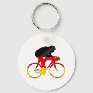 Porte-clés German cycling flag of germany cyclists gear