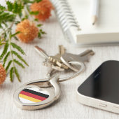Porte-clés German Oktoberfest Germany Flag Metal Keychain (Côté )