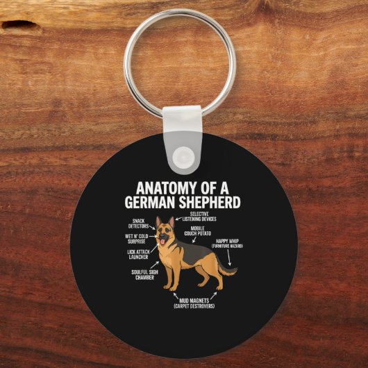 Porte-clés German Shepherd  (Recto)