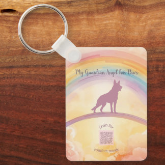 Porte-clés German Shepherd Memorial Keychain – Grief Music