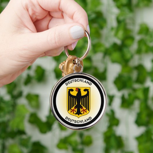 Porte-clés Germany Coat of Arms Circle Shape (Main)