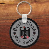 Porte-clés Germany/Deutschland Forever/federal black eagle (Recto)