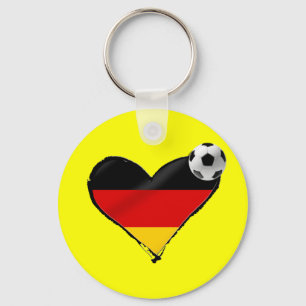 Porte-clés Germany fussball love - I love German football