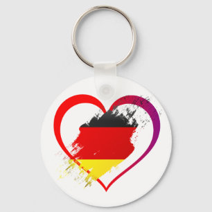Porte-clés Germany heart