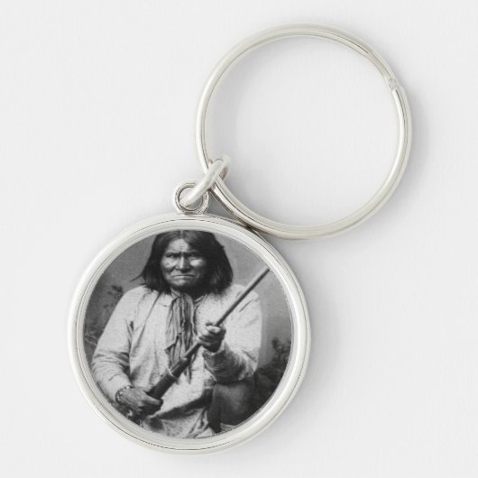 Porte-clés 'Geronimo avec l'arme à feu chez le Ready (Devant)