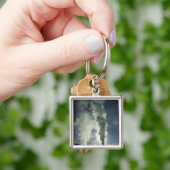 Porte-clés Geyser de château, parc national de Yellowstone (main)
