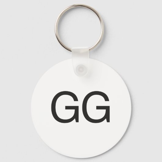 PORTE-CLÉS GG (Recto)