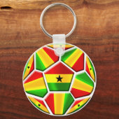 Porte-clés Ghana de football (Recto)