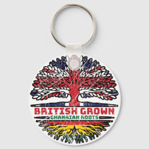 Porte-clés Ghana Ghana Ghana Ghana Ghana Royaume-Uni British