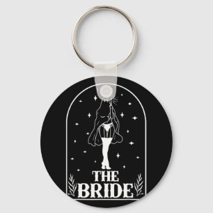 Porte-clés Ghost Bride Coven Gothique Halloween Mariage Bache