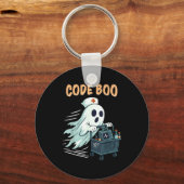 Porte-clés Ghost Code Boo In The Icu Nursing Gift For Hallowe (Recto)