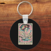 Porte-clés Ghosting Pendejos Funny Día De Los Muertos Tarot C (Recto)