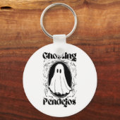 Porte-clés Ghosting Pendejos Funny Mexicain Ghost Halloween ( (Recto)