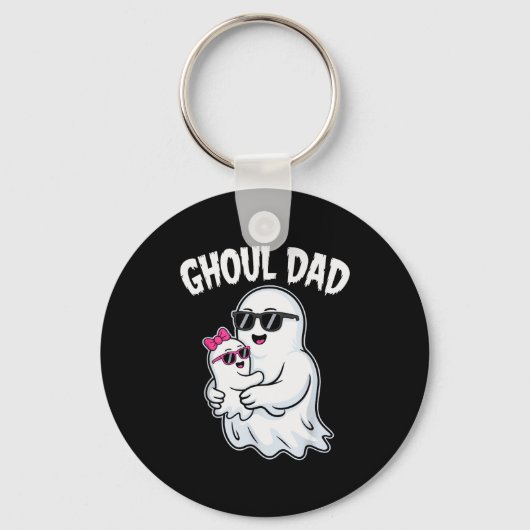 Porte-clés Ghoul Dad Shirt Men Daddy Soky Halloween Ghost Cos (Recto)
