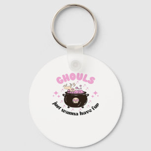 Porte-clés Ghouls veut juste s'amuser belle Halloween