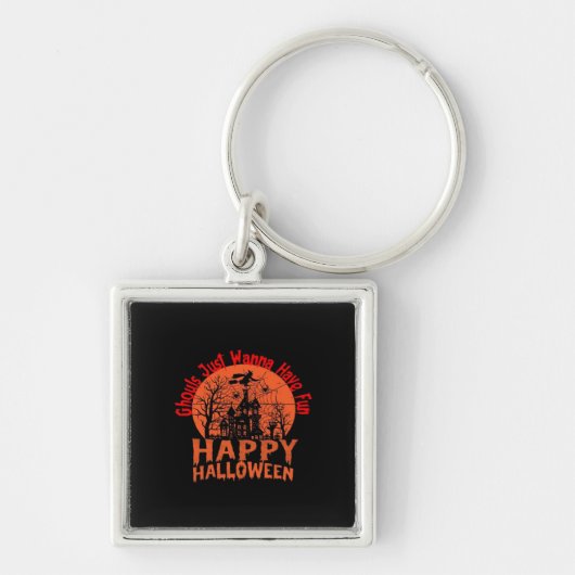Porte-clés Ghouls veut juste s'amuser - Ghoul-Tastic Hallowee (Devant)