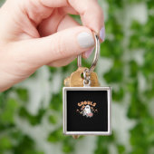 Porte-clés Ghouls veut juste s'amuser Halloween Art Sloth Des (main)
