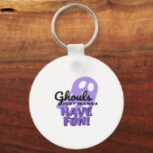 Porte-clés Ghouls veut juste s'amuser Sloth Halloween (Recto)