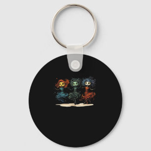 Porte-clés Ghouls veut juste s'amuser style Halloween