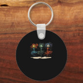 Porte-clés Ghouls veut juste s'amuser style Halloween (Recto)