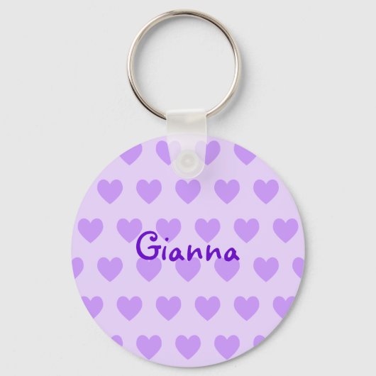 Porte-clés Gianna dans le violet (Recto)