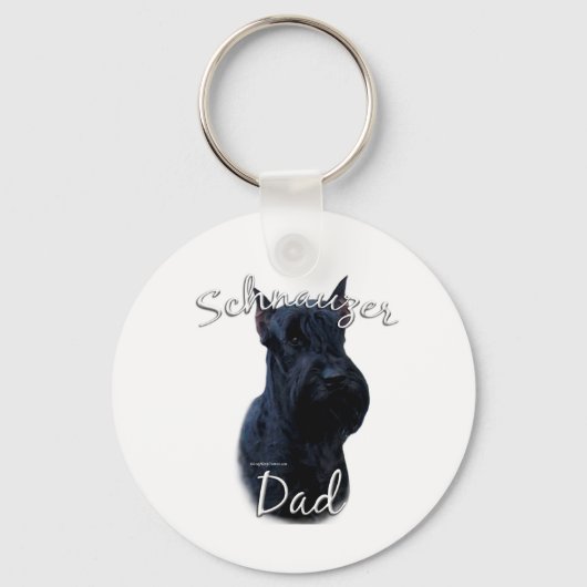 Porte-clés Giant Schnauzer Papa 2 (Verso)