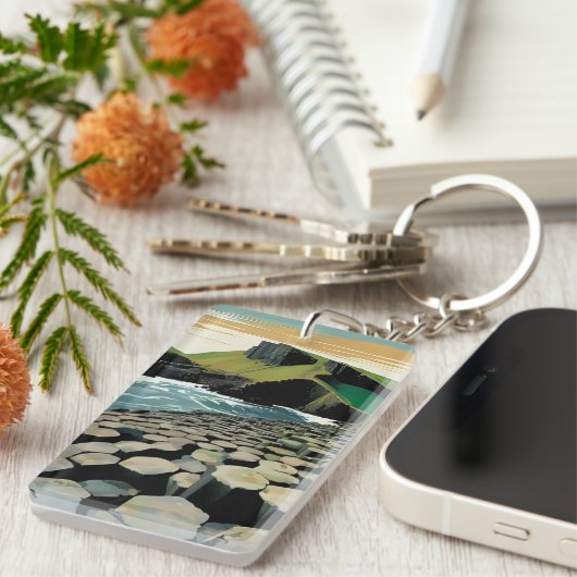 Porte-clés Giant's Causeway (Devant droit)