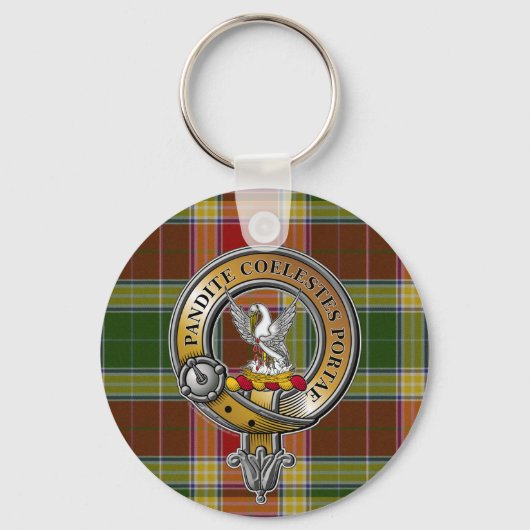 Porte-clés Gibbs Gibsone Tartan & Badge (Recto)