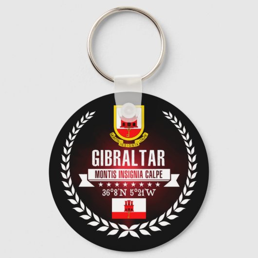 Porte-clés Gibraltar (Recto)