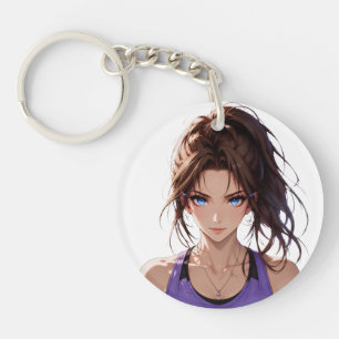 Porte-clés GIDAGI Fitness - Tee style Manga Gym
