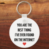 Porte-clés Gift for Friends, Couple Keychain (Verso)