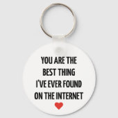 Porte-clés Gift for Friends, Couple Keychain (Verso)