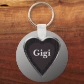 Porte-clés Gigi Heart Keychain (Recto)