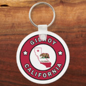 Porte-clés Gilroy Californie (Recto)