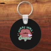 Porte-clés Gimme Some Sugar Leopard Lips Valentine Meme  (Recto)