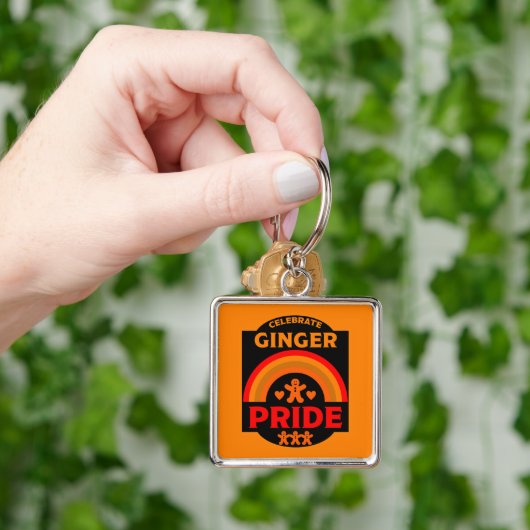 Porte-clés Ginger Haired Pride (main)