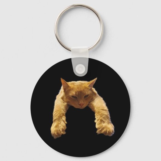 Porte-clés Ginger Lazy Chat, Clavier (Verso)