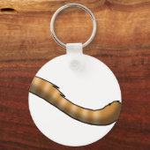 Porte-clés Ginger Tabby Cat Tail (Recto)