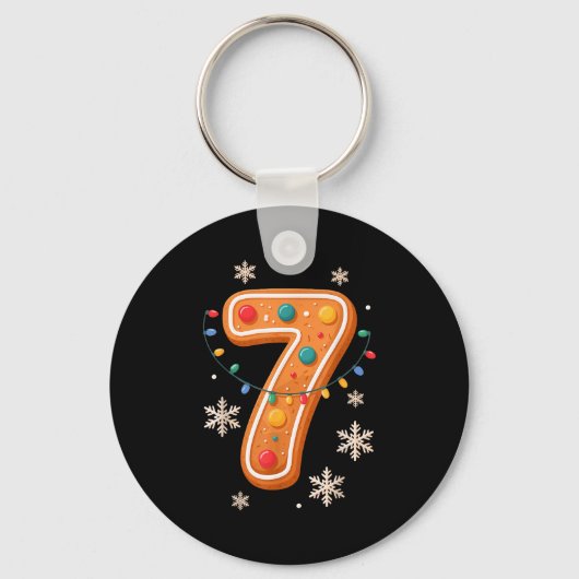 Porte-clés Gingerbread 6 7 Meme Christmas Matching Couple Boy (Recto)