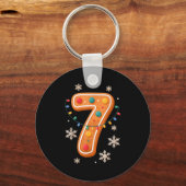 Porte-clés Gingerbread 6 7 Meme Christmas Matching Couple Boy (Recto)