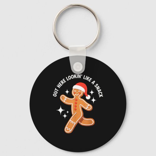 Porte-clés Gingerbread Christmas Xmas Couple Hot Girlfriend - (Recto)