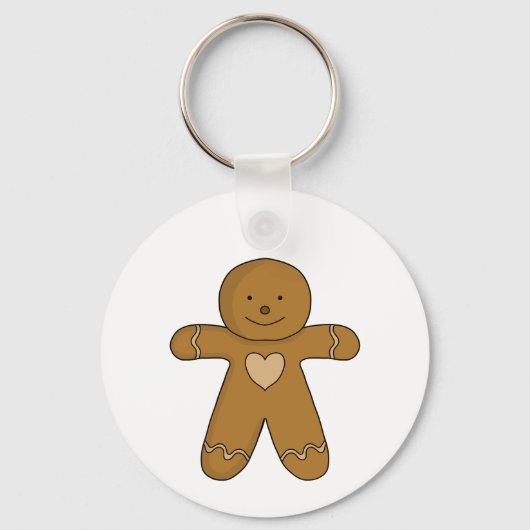 Porte-clés GingerBread Man Christmas Cookie (Recto)