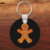 Porte-clés Gingerbread Man Christmas Cookie Baking (Recto)
