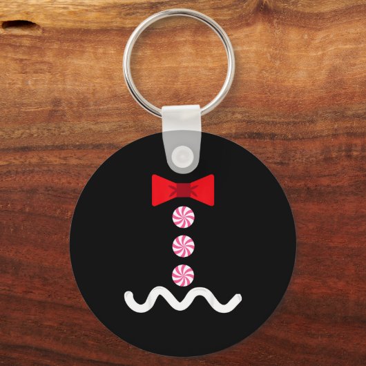 Porte-clés Gingerbread Man Christmas Costume Cookie Baking  (Recto)