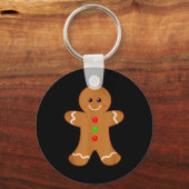 Porte-clés Gingerbread Man Shirt Christmas Cookie Baking Holi (Recto)
