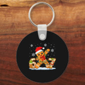 Porte-clés Gingerbread Six Seven 67 Meme 6 7 Funny Christmas  (Recto)