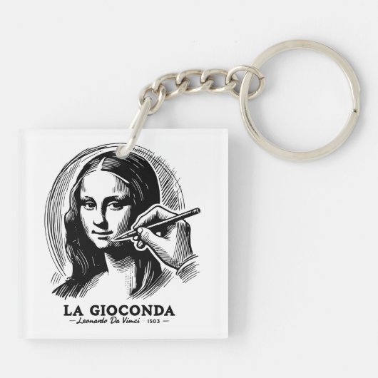 Porte-clés Gioconda (Dos)