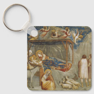 Porte-clés Giotto di Bondone La Nativité Fine Art Collection